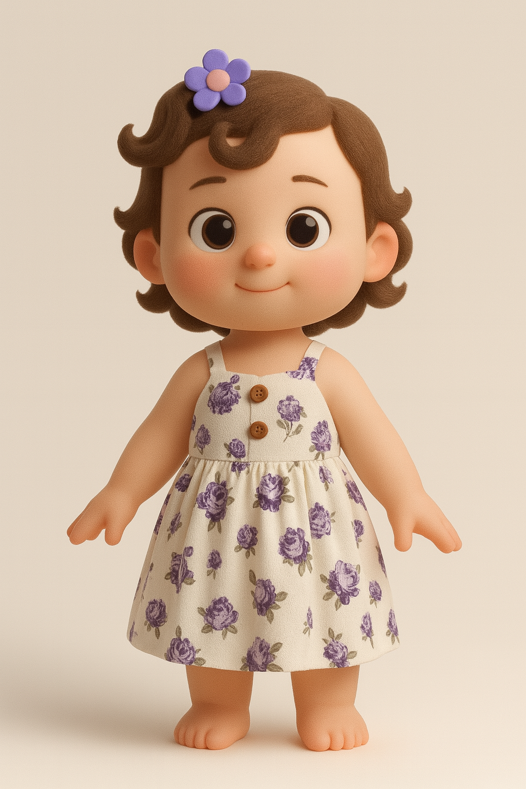 3D Cartoon Girl