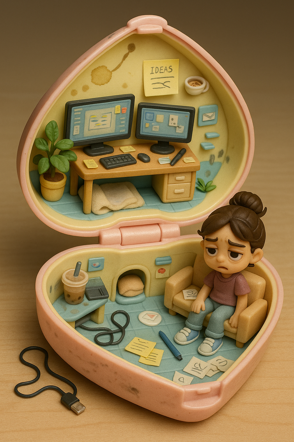 Exhausted Designer