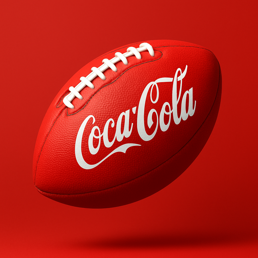 CocaCola Football Photo