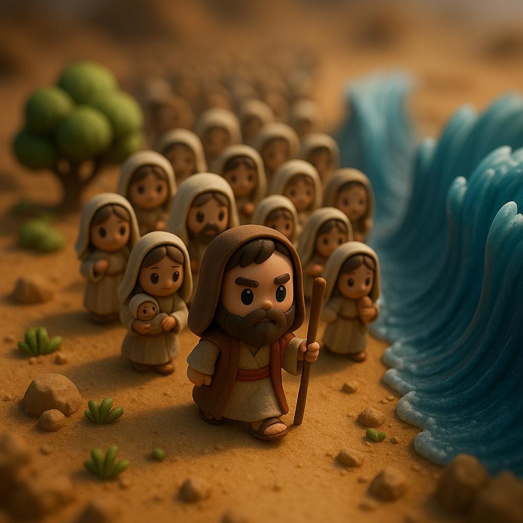 3D Chibi Diorama Exodus