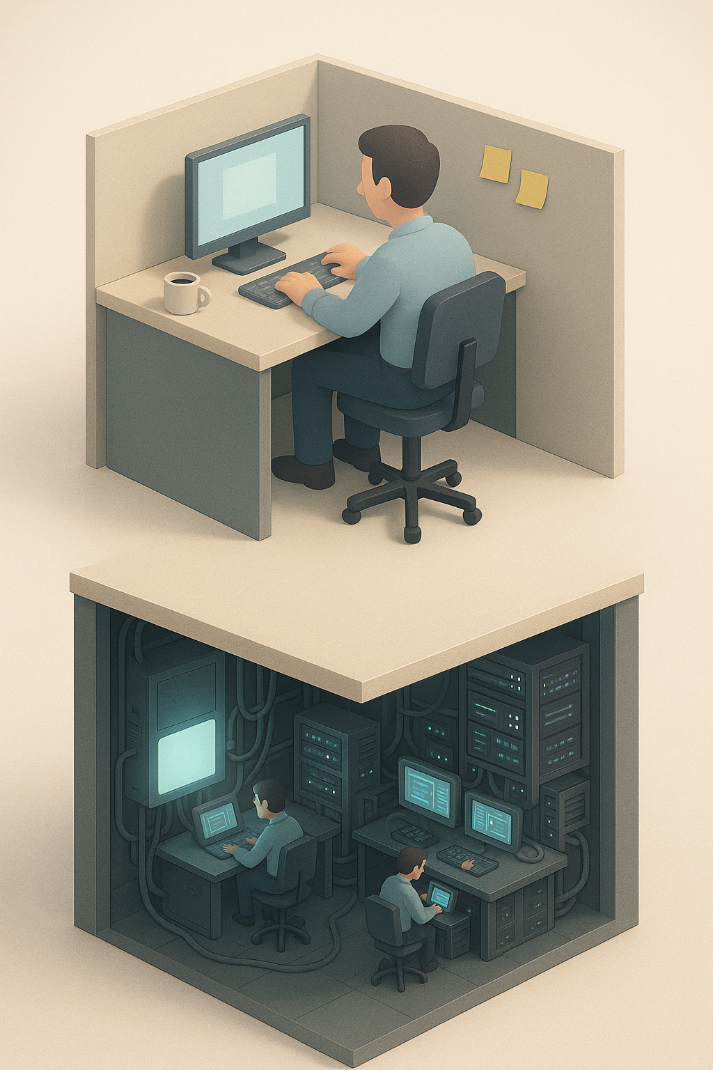 Isometric Office Design
