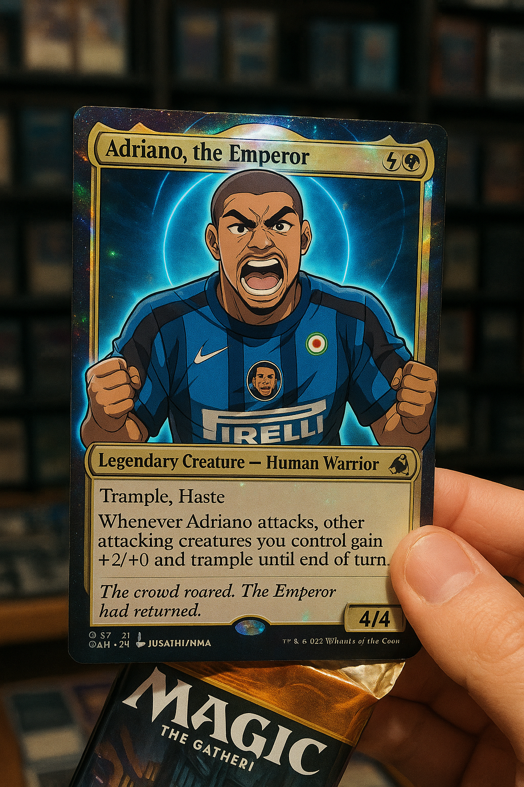 MTG Card Anime Foil