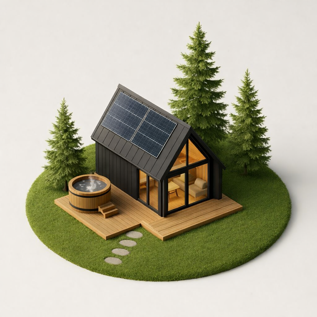 Isometric Tiny House