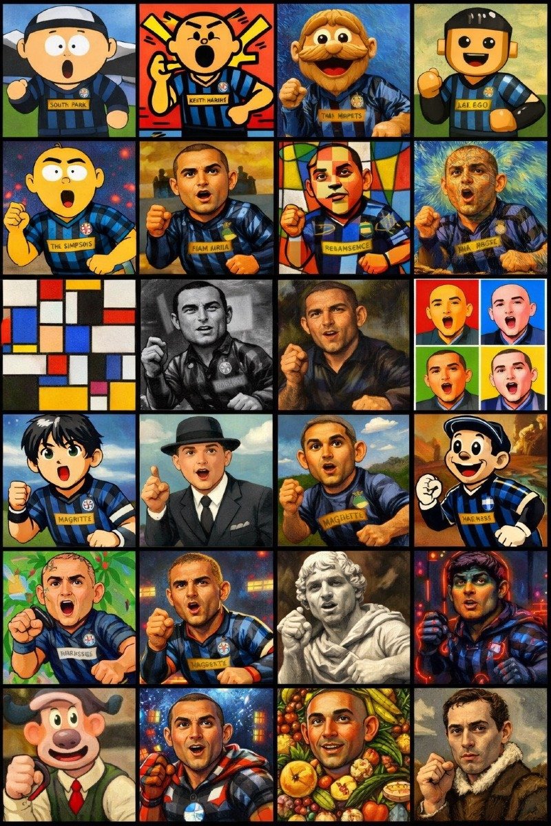 Multiple Image Styles