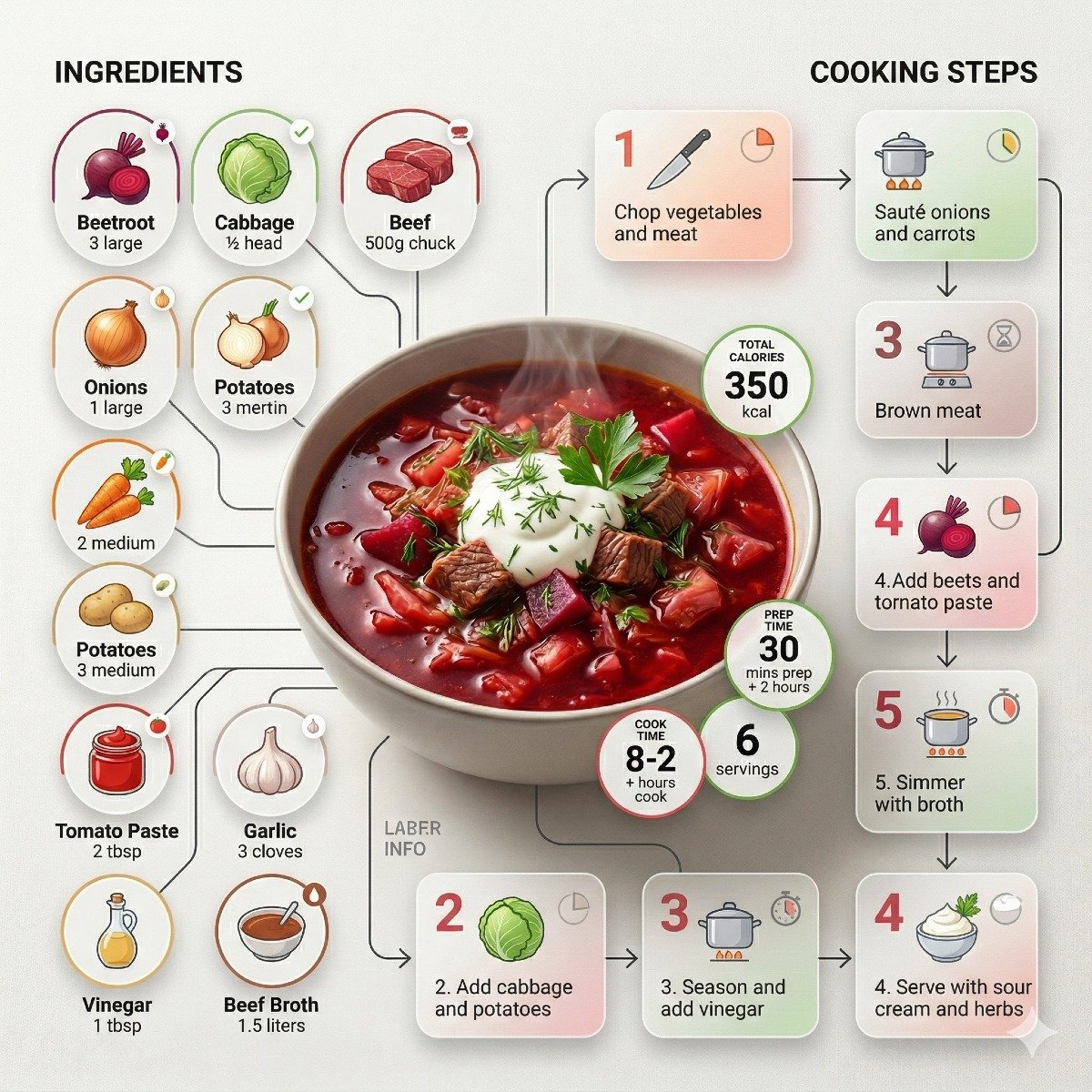 Recipe Infographic